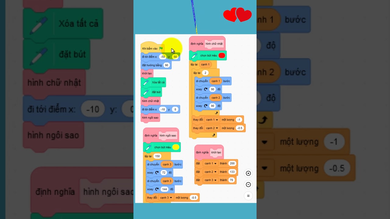 Vẽ lá cờ việt nam  với Scratch | Lập trình trẻ em Scratch