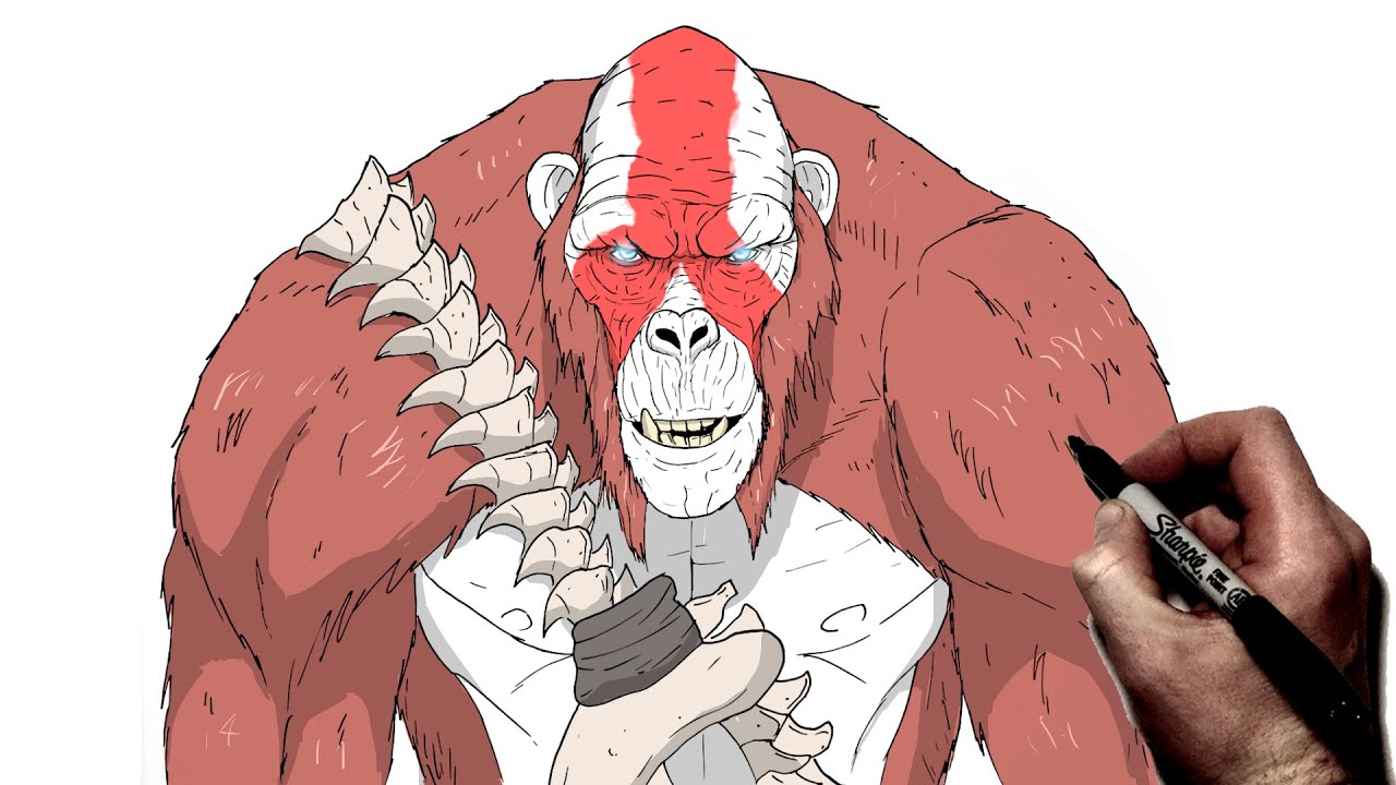 How To Draw Skar King | Step By Step | G X K New Empire