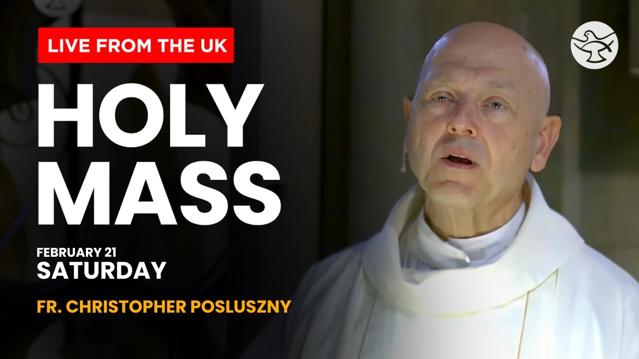 Daily Holy Mass Live | Saturday February 21, 2026 | St. Marie's Cathedral, Sheffield, UK