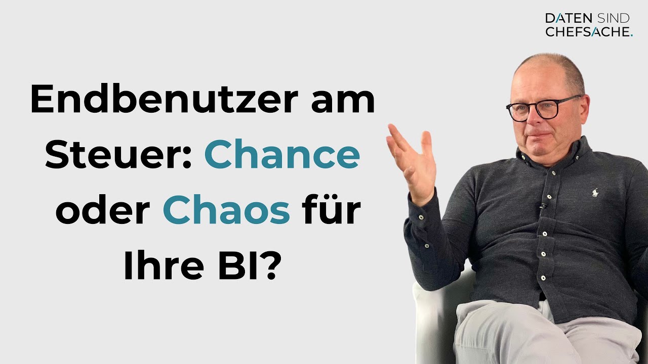 24 - Datenhoheit f&uuml;r jeden: Self-Service Analytics als Erfolgshebel.
