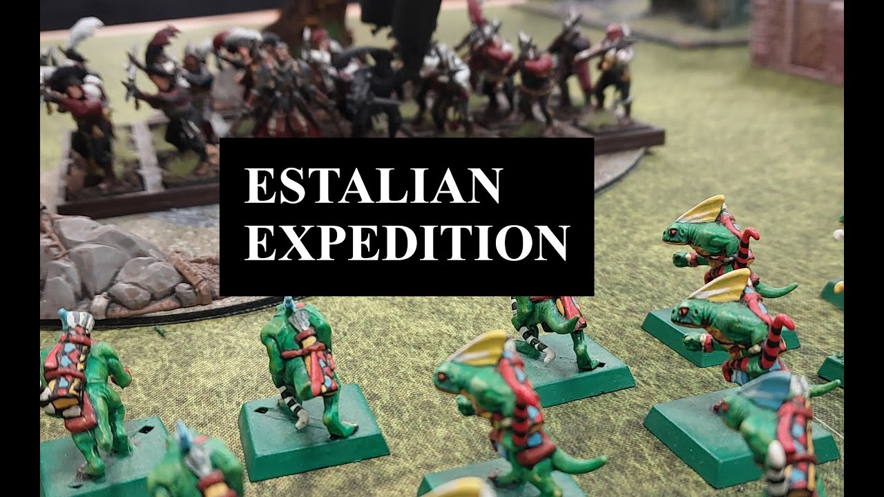 Lizardmen vs. Estalia, Warhammer: The Old World, Narrative Battle