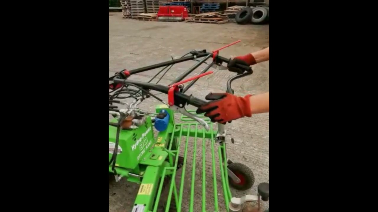 martyns hp90 stone rake how to operate