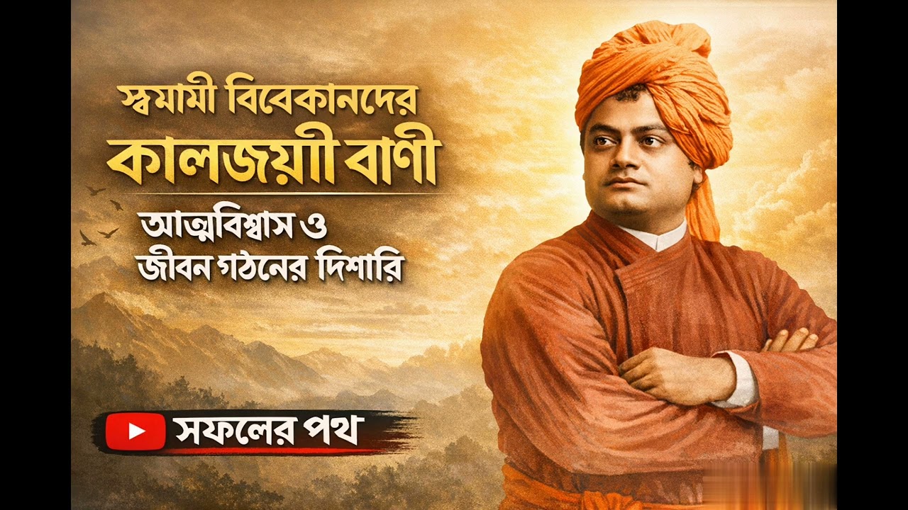স্বামী বিবেকানন্দের কালজয়ী বাণী আত্মবিশ্বাস ও জীবন গঠনের দিশারি  # A guide to self-confidence and 