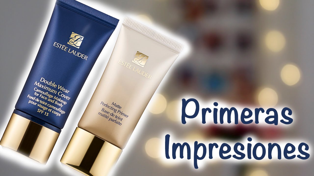 Estee Lauder Double Wear Maximun Cover | Primeras Impresiones