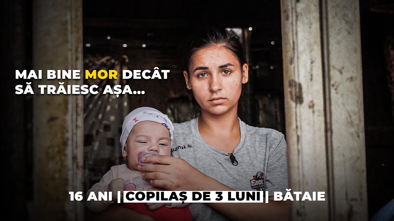 Mai bine mor dec&acirc;t să trăiesc așa&hellip; | 16 ani, copil de 3 luni și bătaie