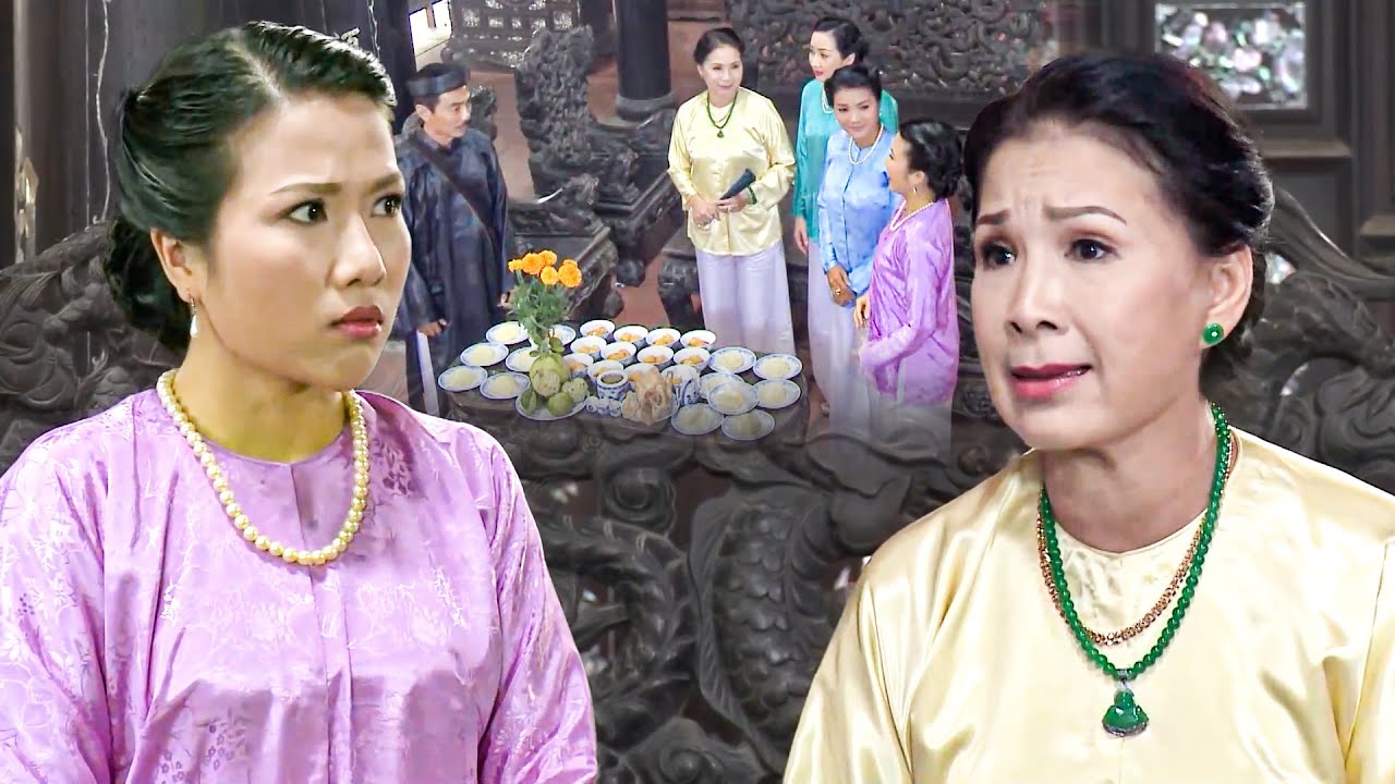 Bà cả thâm hiểm GIẢ VỜ ĐỨC ĐỘ ai ngờ xúi giục bà út hại con không nể cả ông hội trước mặt