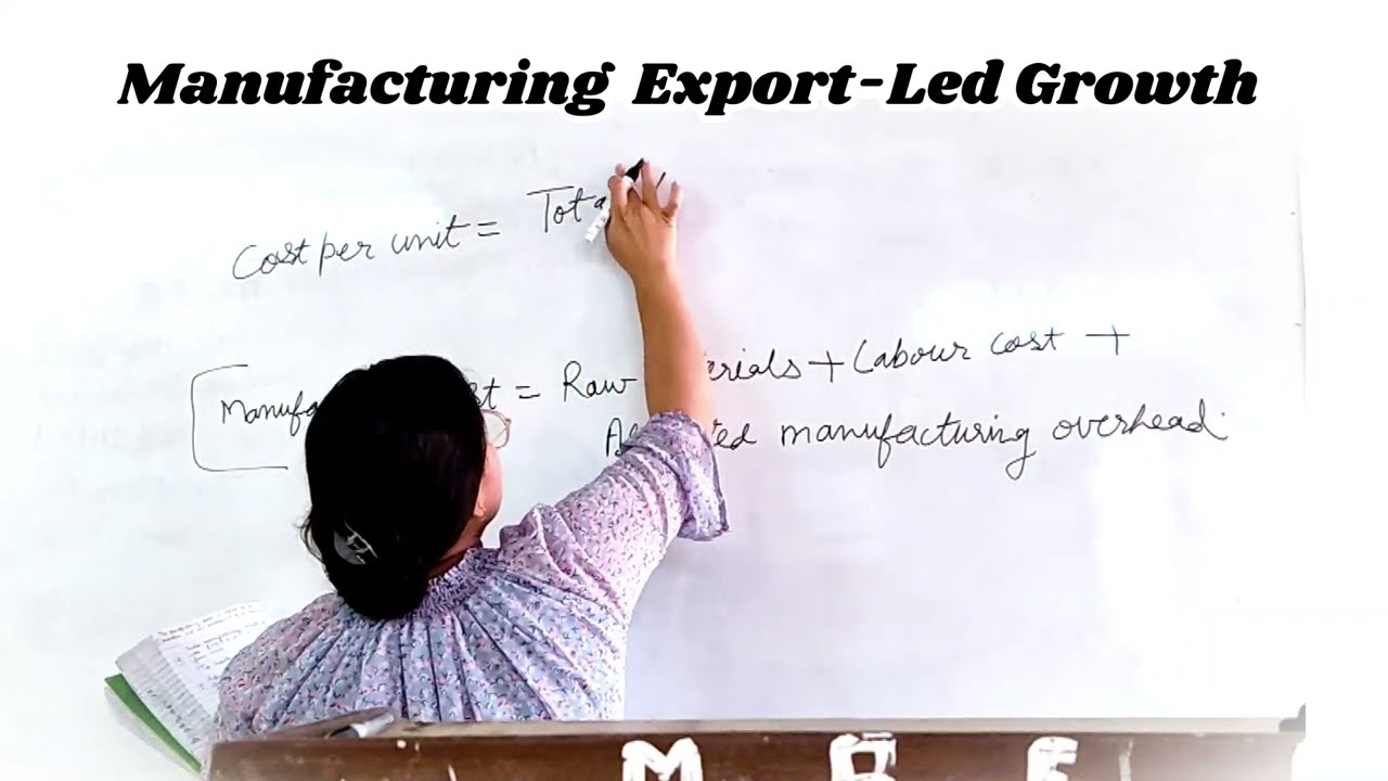 Manufacturing Export -Led Growth  ft. ||ROSHNI CHAUDHARY ||