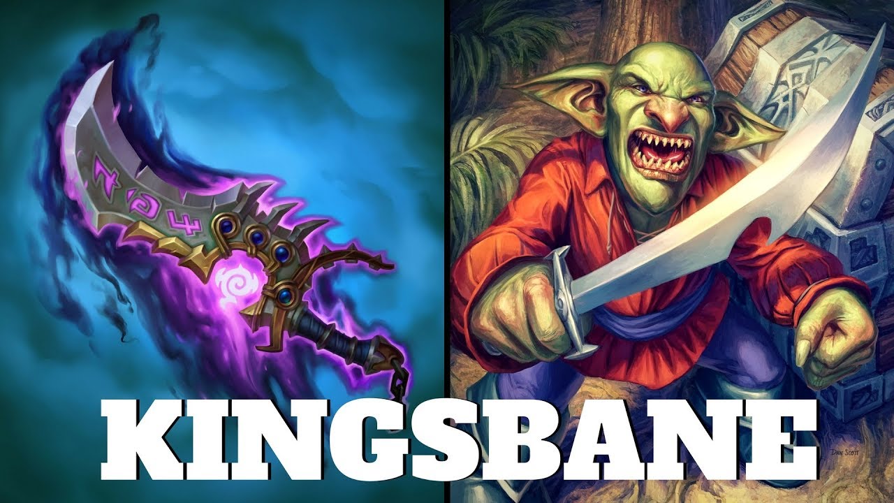 Kingsbane Rogue Is Stronger Than Ever! Hearthstone WIld Kingsbane Rogue (2018)