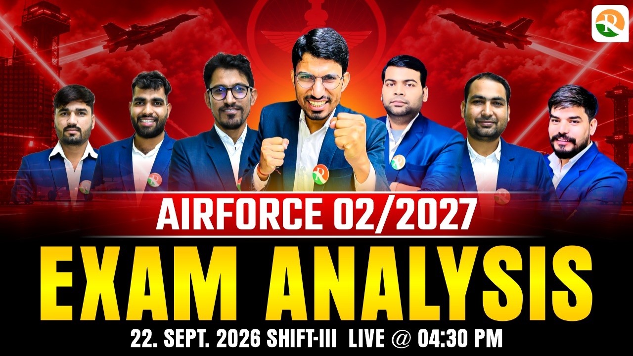Airforce 02/2027 Exam Analysis / Airforce Exam 2026 Paper Review / Airforce 22 Sep Paper Review