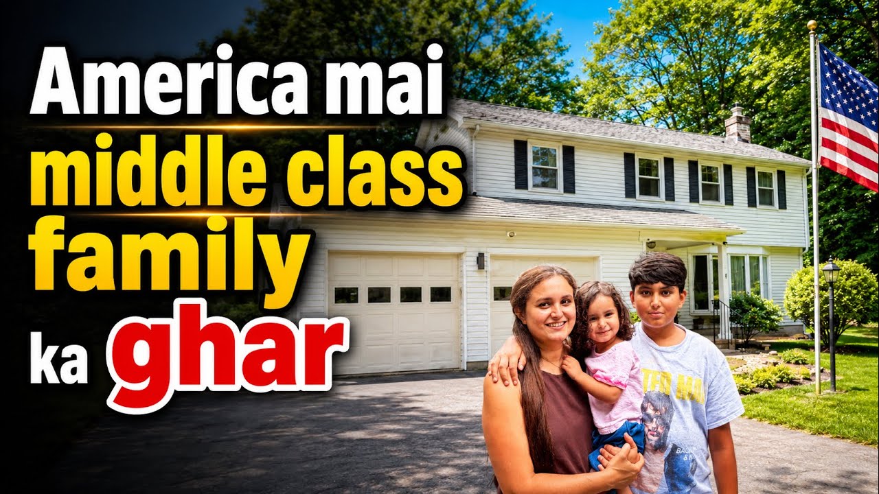 Middle-Class Family Home in America 🇺🇸 | 1 Acre+ Property for ₹5 Crore #HouseTourUSA #india #usa