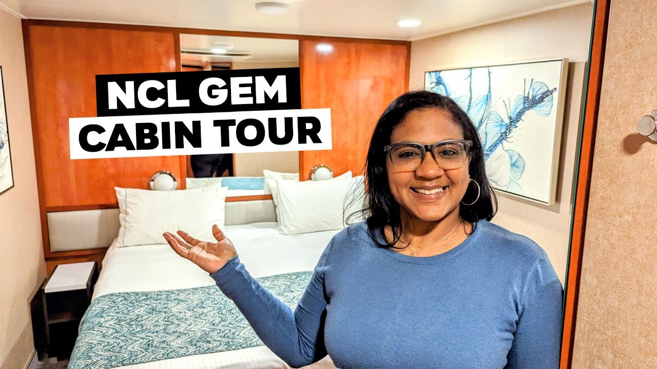 NCL Gem Inside Cabin Tour