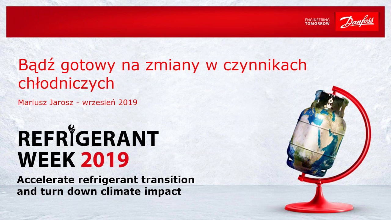 Bądź gotowy na zmiany w czynnikach chłodniczych