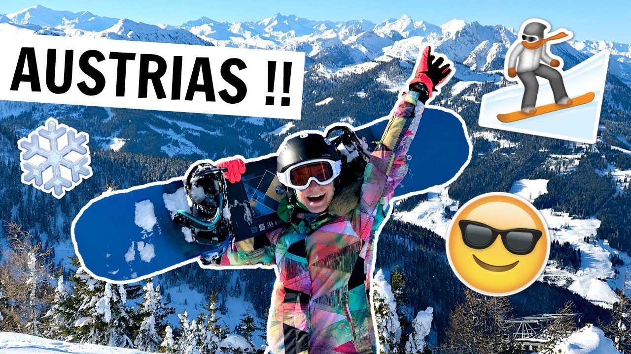 AUSTRIAS esimest korda lumelauaga !!