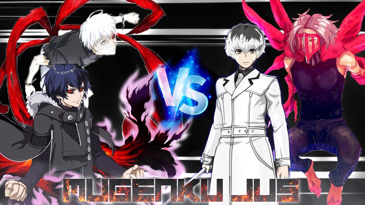 Kaneki & Ayato vs Sasaki Haise & Takizawa [Tokyo Ghoul] ANIME MUGEN JUS Team Fight
