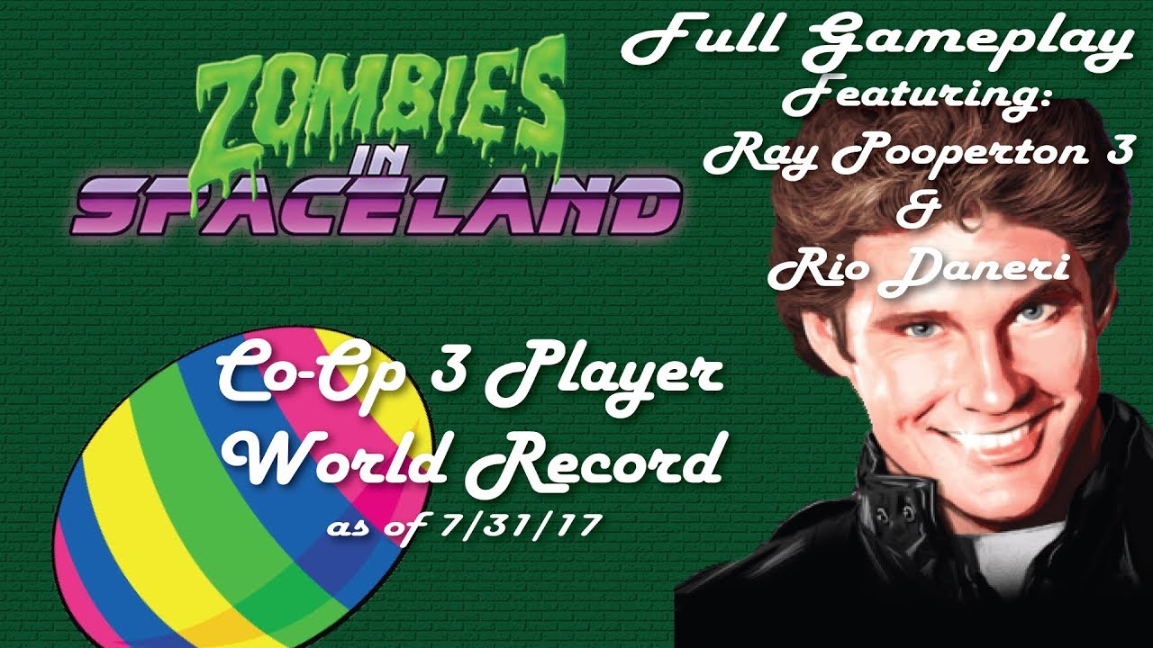 COD IW Zombies in spaceland 3 Player World Record Fortune Cards Full Gameplay with RP3 & Rio Daneri
