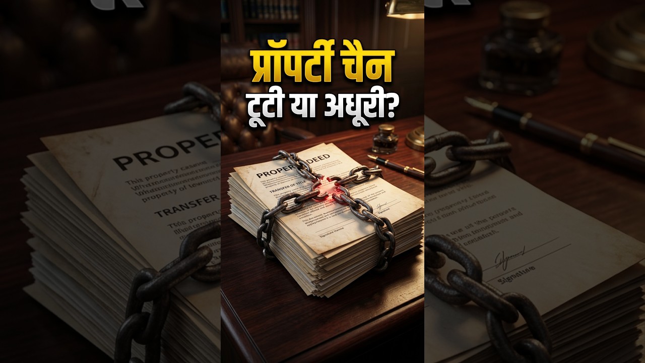 प्रॉपर्टी चैन सावधानी से जांची या नहीं?