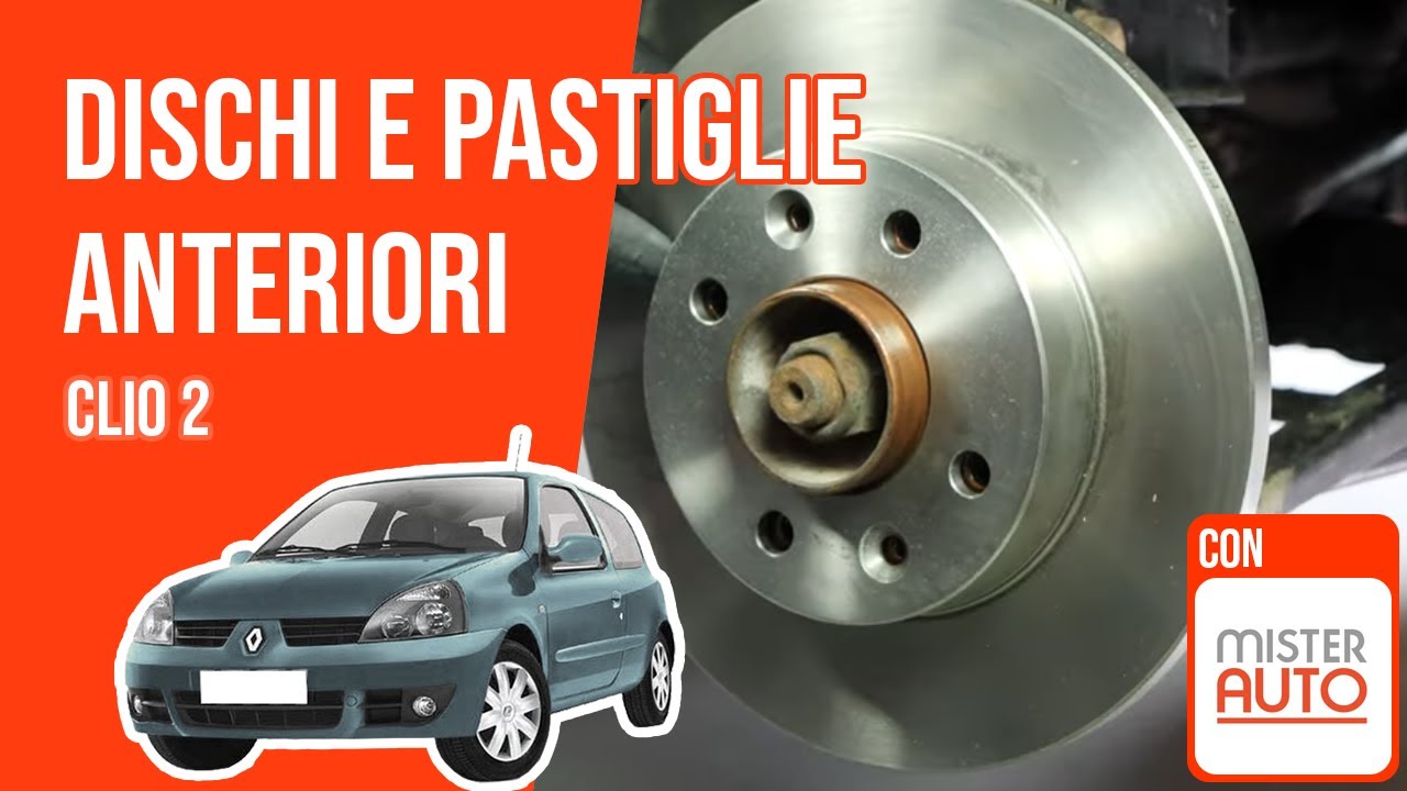 Cambio dischi e pastiglie anteriori Clio 2 🚗