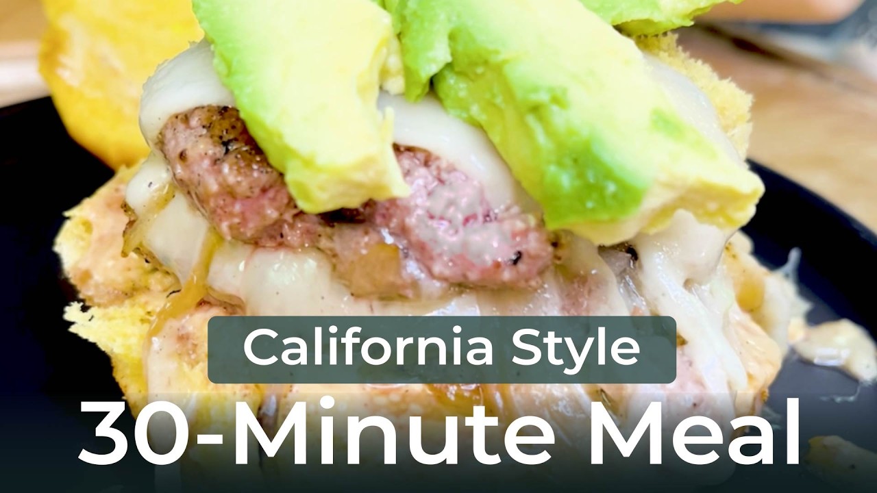 Avocado Smash Burger - Easier Than You Think