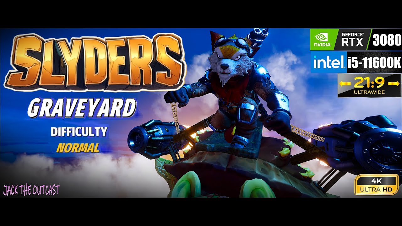 SLYDERS - 4K Ultrawide Gameplay [Graveyard]