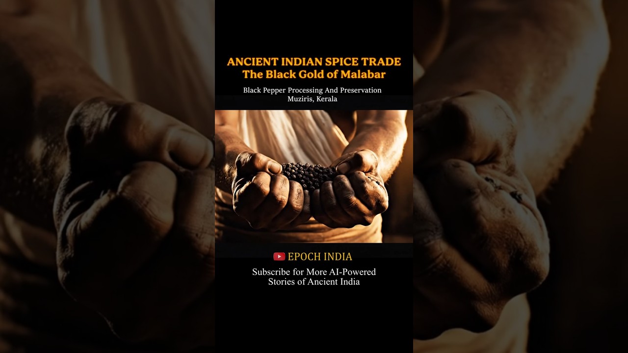 The Black Gold of Malabar: Ancient India&rsquo;s Pepper Trade #ancientindia #ancienttrade