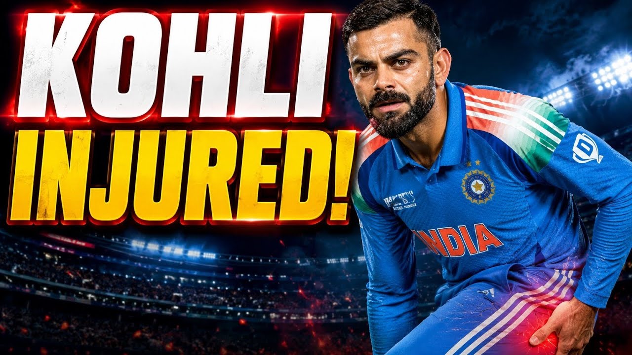 Virat Kohli Injured 💔 Will India Survive Without Him?