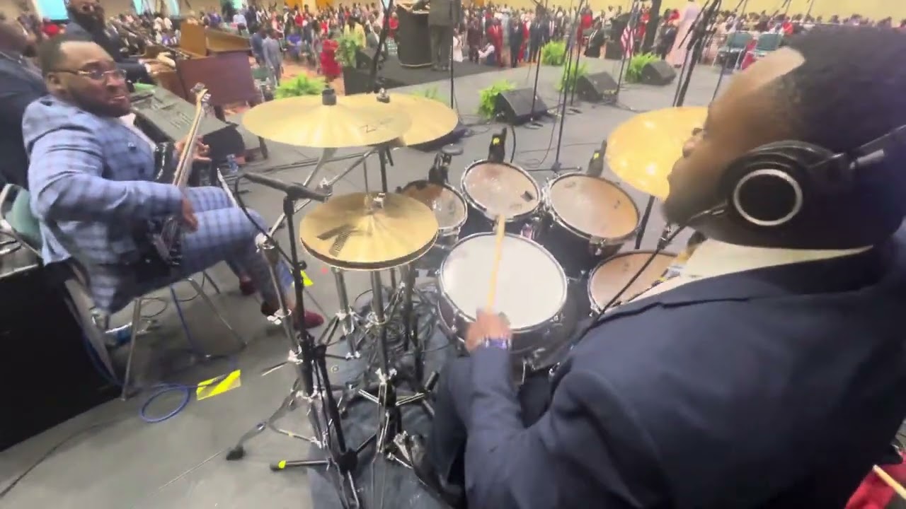 Smack City At Cogic Aim 2k23 Pooter On Drums 🔥❗️🥁