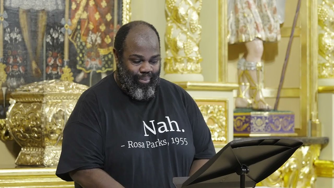 Somewhere Over the Rainbow, sung by Reggie Mobley