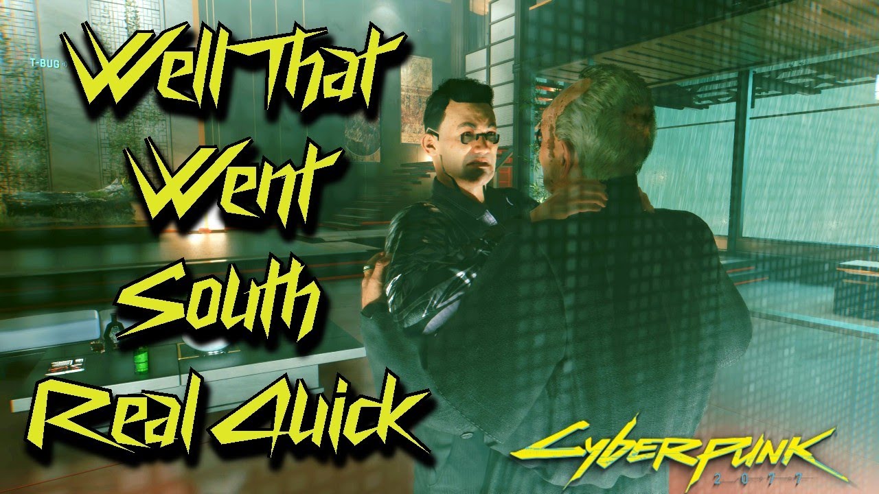 This Heist Went South Quick | Cyberpunk 2077 Platinum Playthrough