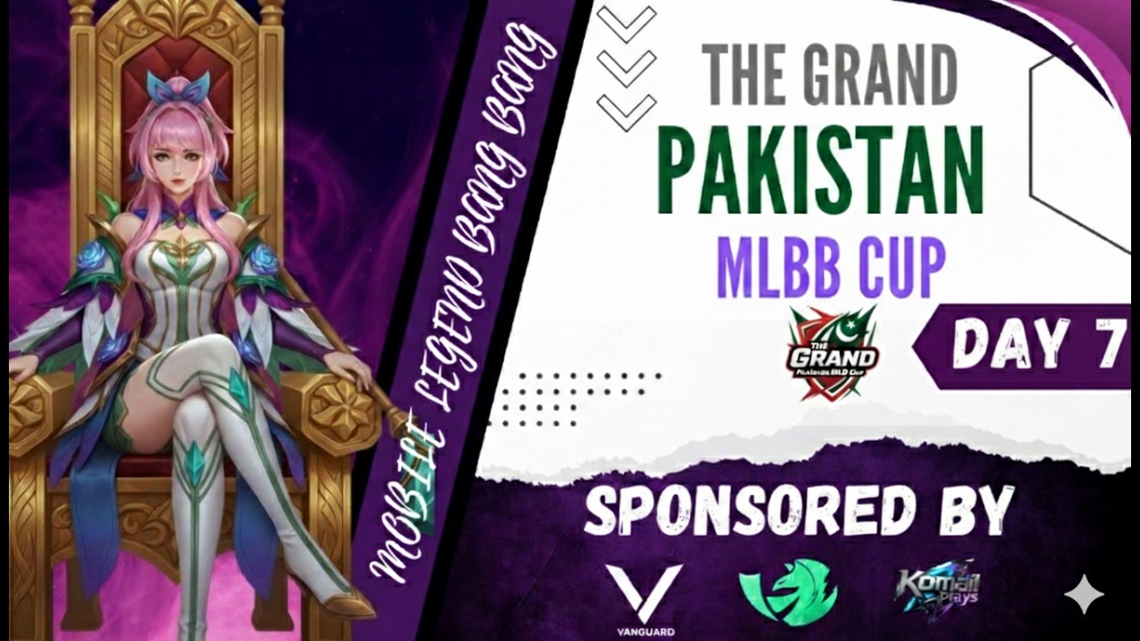 The Grand Pakistan MLBB Cup | Round 3 | Day 7 | Swiss Stage