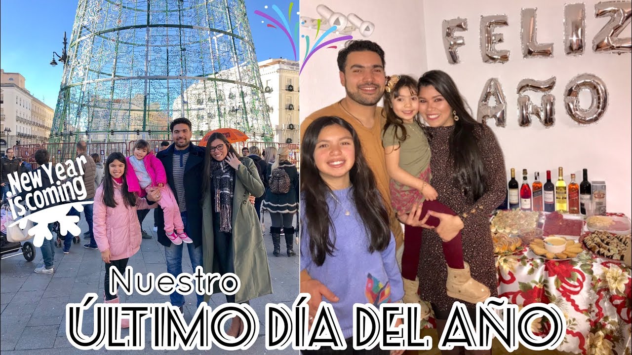 Fin de año en Puerta del Sol Madrid España 🇪🇸 Último día del año | Feliz año 2019
