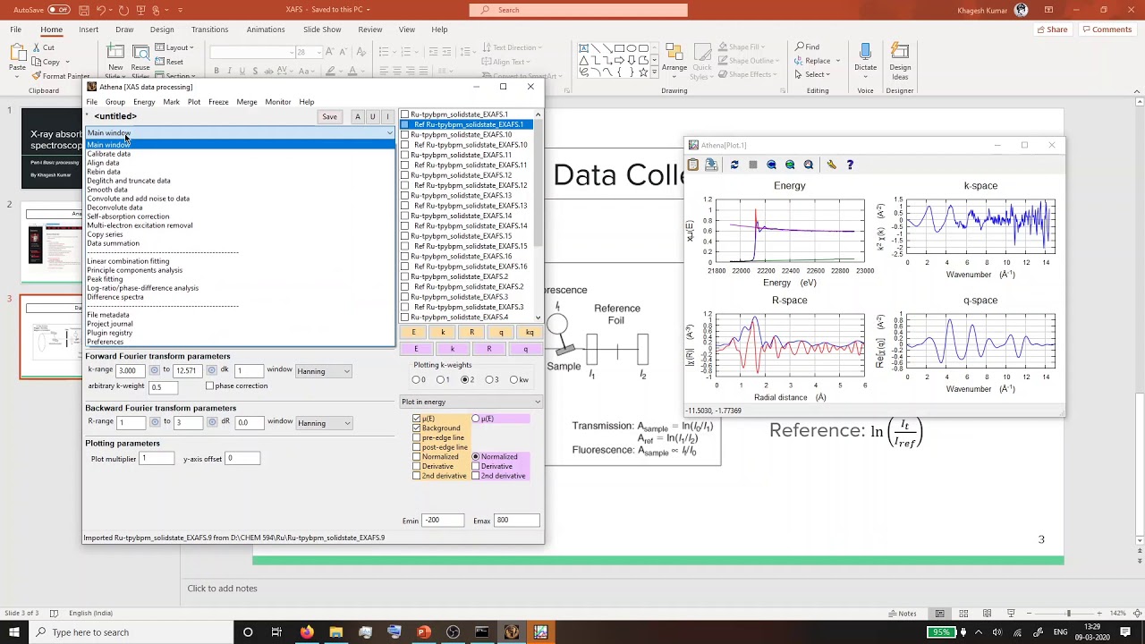 XANES Data Processing