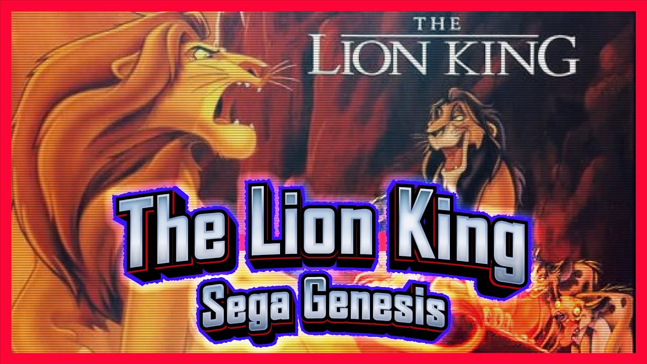The Lion King 1994 - Sega Genesis Full Gameplay [No Commentary]