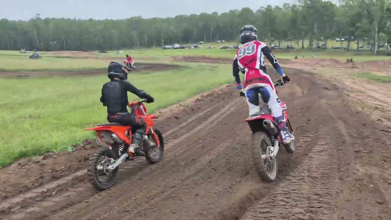 Reds Ride Park opening day January 2026 MX 2 1st run.