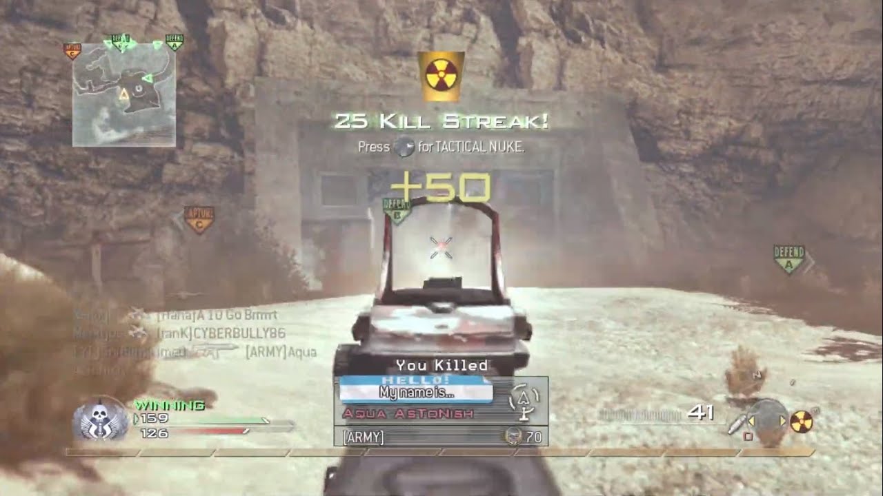 MW2 - Afghan Ground War Domination Nuke (32-1) [2020]