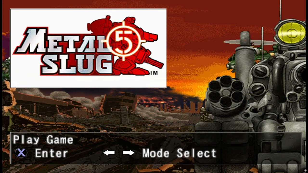 Metal Slug 5 - Full Game - PS2