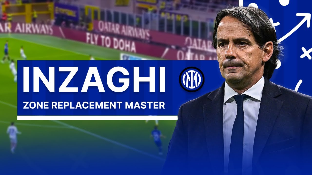 Simone Inzaghi Tactical Breakdown - Zone Replacement Master