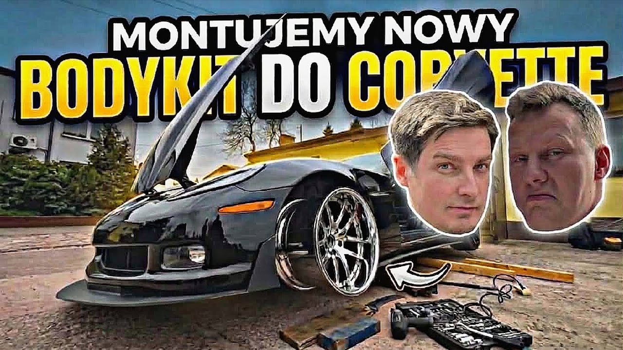 POCIĄŁEM CORVETTE @Kickster  @StrzeleckiVideo OCENIAJĄ + NAGRYWKI DUB IT 