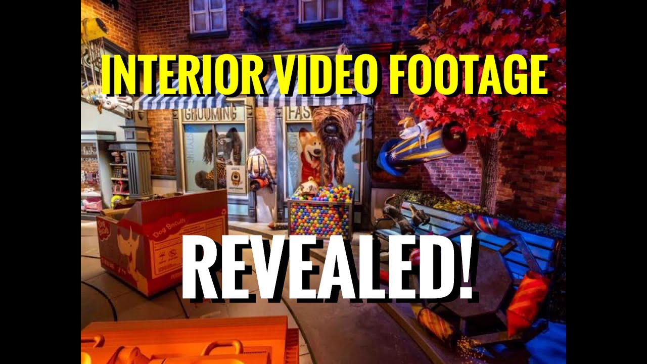Interior Footage of Construction of Secret Life of Pets Off The Leash Revealed!: Universal Hollywood
