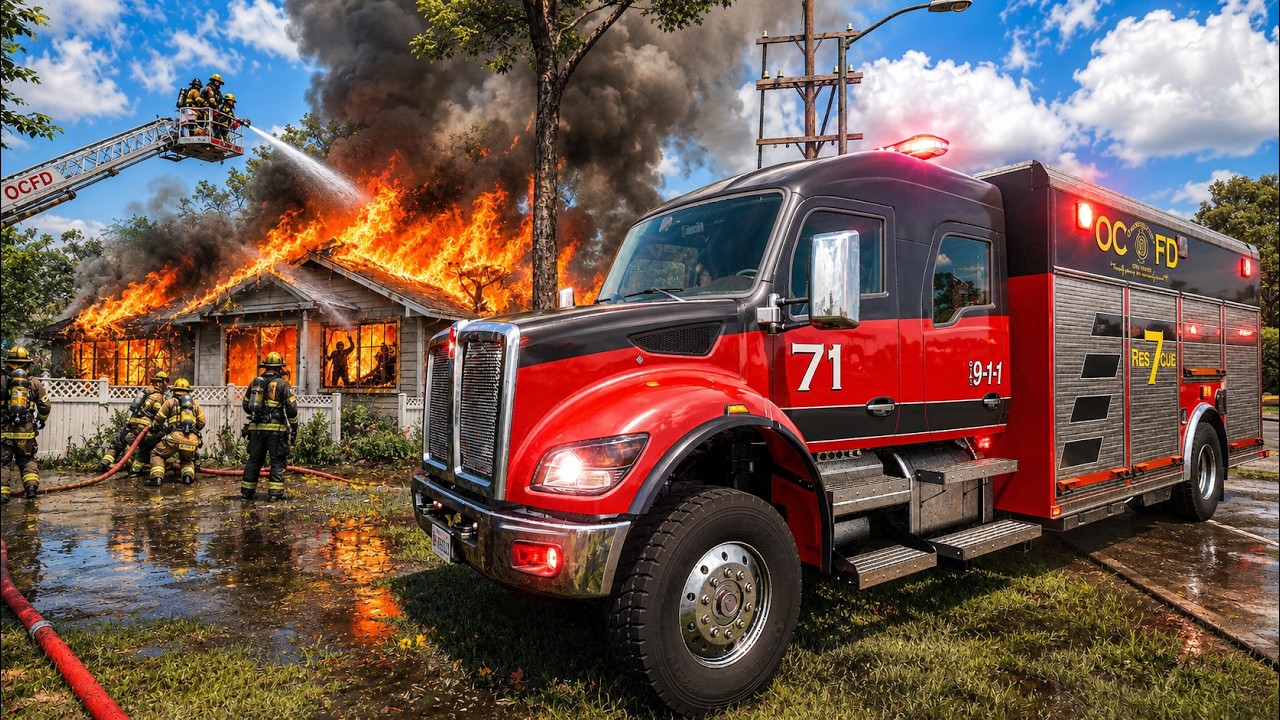 Transmitting A MAYDAY For TRAPPED Firefighter in Firefighting Simulator Ignite