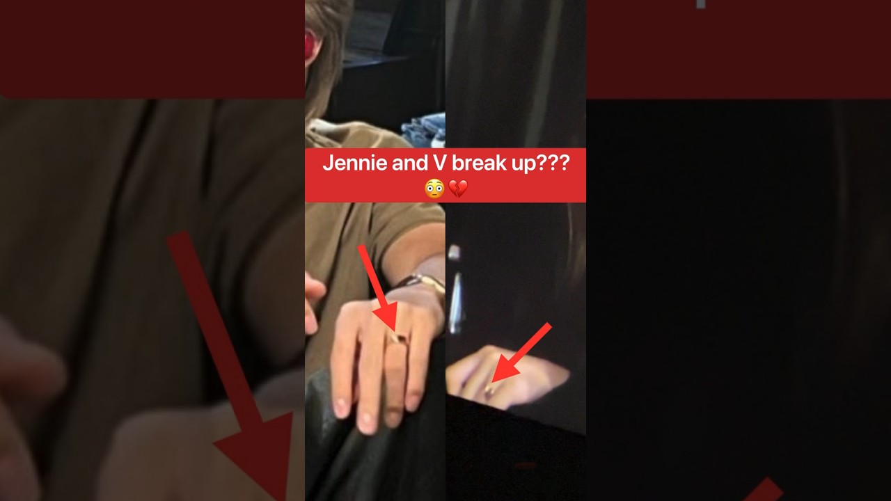 What u guys think about Jennie and V break up news? 🤔#taennie #jennie #taehyung