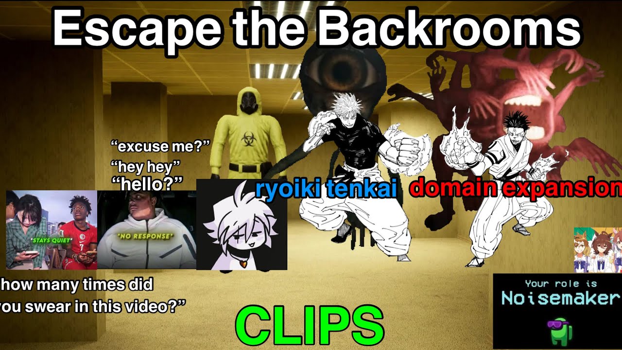 My Most Craziest Escape the Backrooms Clips | ETB