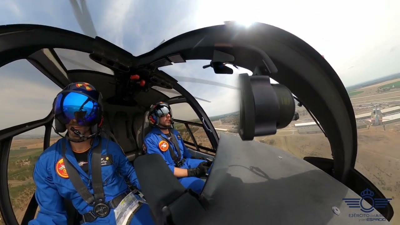 La Patrulla Aspa en el Beja International Airshow 2023