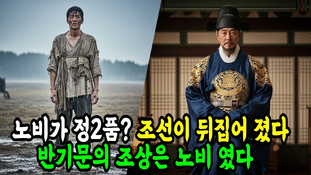 노비가 장관이 된 '미친' 방법, 임금까지 속인 역대급 신분 세탁 