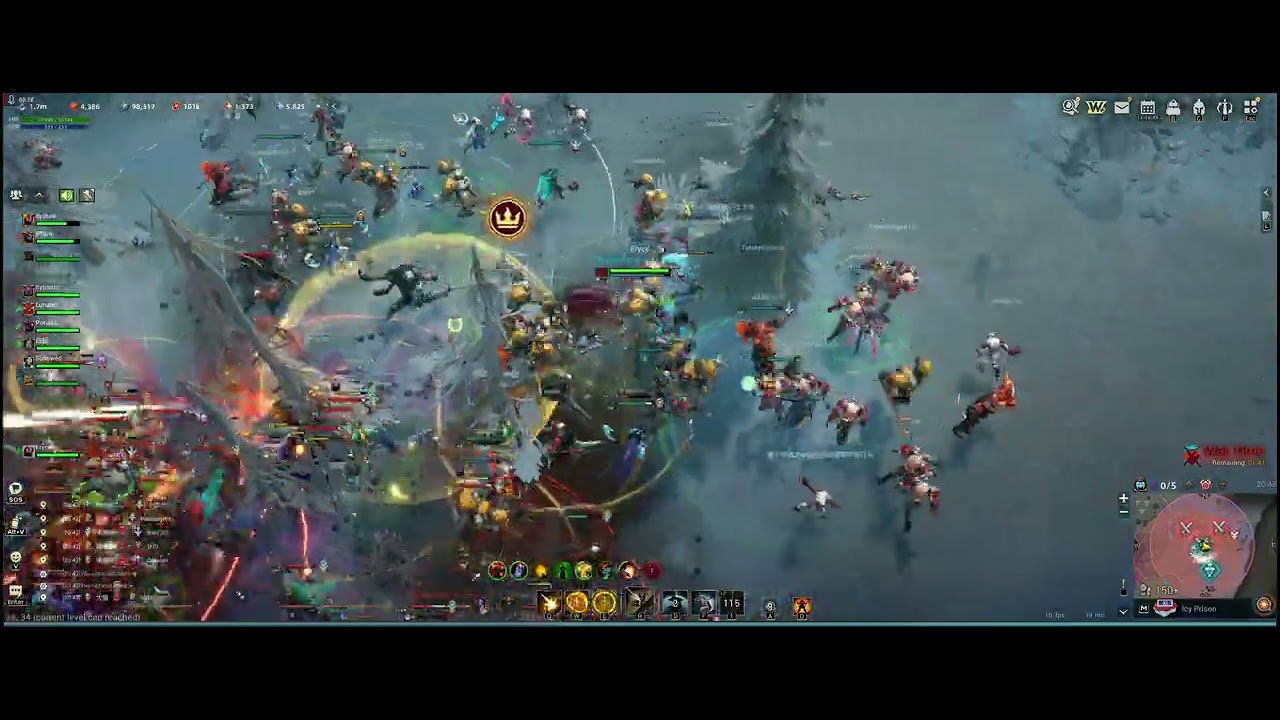 200 vs 200 Warborne Above Ashes Asia ZvZ: Upper Class vs Ashen (Healer POV)