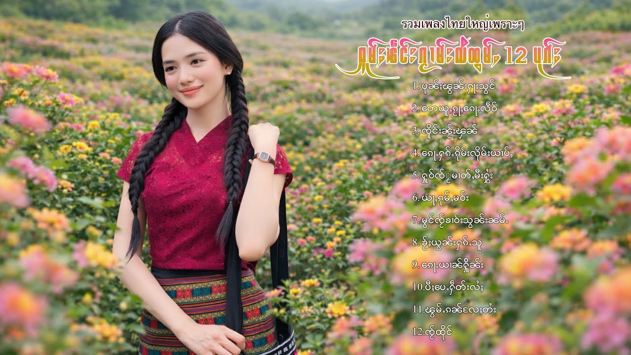 เพลงไทยใหญ่เพราะๆ | ႁူမ်ႈၽဵင်းၵႂၢမ်းလီထွမ်ႇ 12 ပုၵ်ႈ