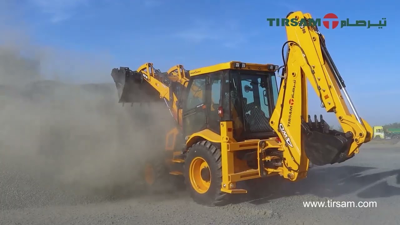 RETRO CHARGEUR HD 96 4WD TIRSAM - Moteur KIRLOSKAR DEUTZ