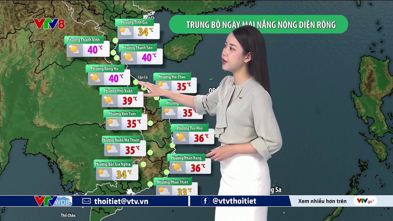 Dự b&aacute;o thời tiết du lịch 7 ng&agrave;y tới từ ng&agrave;y 12 đến ng&agrave;y 18/04/2026 | VTVWDB