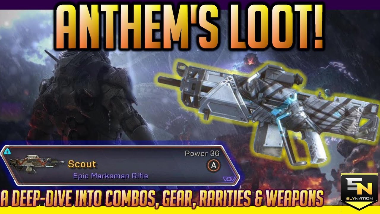 Anthem Loot- A Deep Dive Into Gear Rarity, Abilities, Combos, Random Rolls, Mods, & More.