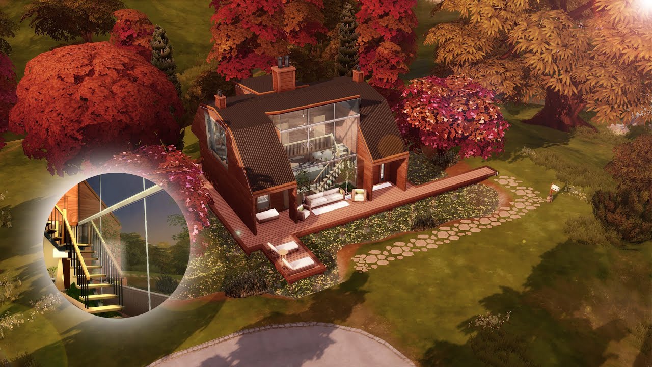 CONSTRUI UMA CASA OUTUNAL! │ The Sims 4 │ SLOW BUILD