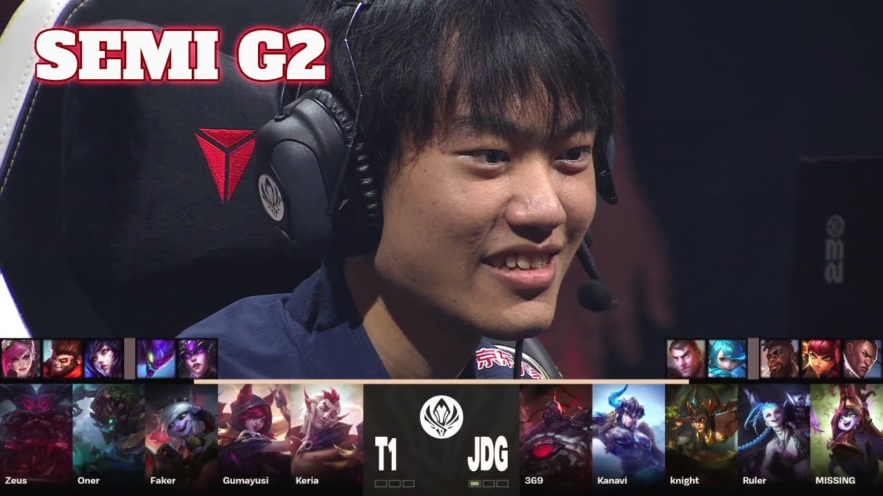 JDG vs T1 - Game 2 | upper Semi Final LoL MSI 2023 Main Stage | JD Gaming vs T1 G2 full game